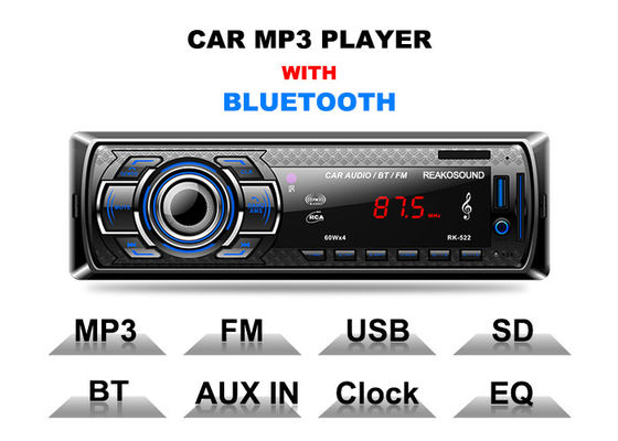 중국 고성능 Bt 차 입체 음향 Bluetooth 자동 CD 플레이어 빨강에 의하여 지도되는 전시 보조 입력 협력 업체