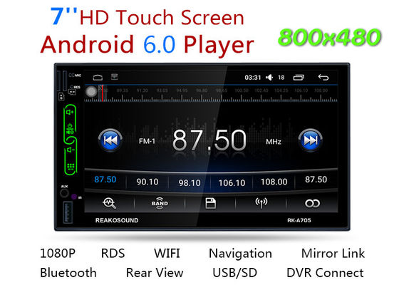 중국 안드로이드 Mp5 2 소음 Gps Bluetooth 차 입체 음향 보편적인 분리가능한 패널 협력 업체